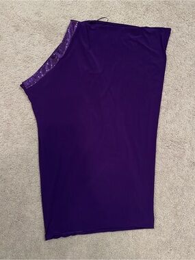 Morgan 4 Ever Purple Dress Top